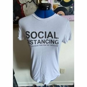 Social distancing shirt